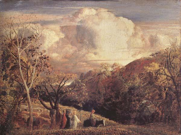 Samuel Palmer The Bright Cloud oil painting image